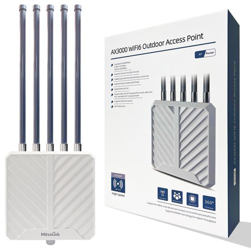 Generic Mosslink Ax300 Point d'acces Exterieur WIFI 6