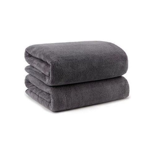 product_image_name-Generic-Mode Lot de deux Grandes Serviettes De Bain gris Motif Multiple VN-1