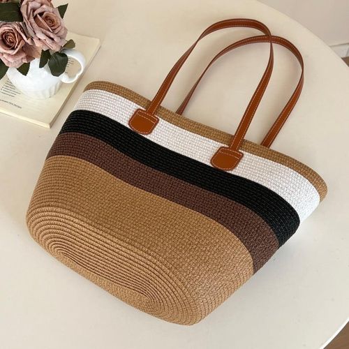 Generic Ensemble Sac de Plage et Chapeau Large Bord – Style Été Élégant - image 3