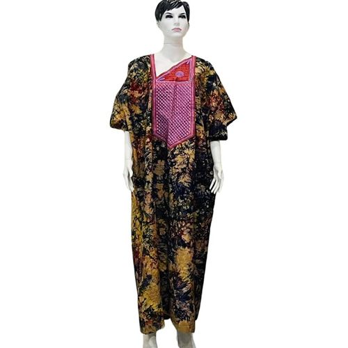 Generic Costume africain avec broderie Rouge - Noir - Prix pas cher