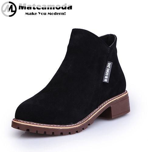Fashion Boots Martin Pour Femme Noir Prix pas cher Jumia CI
