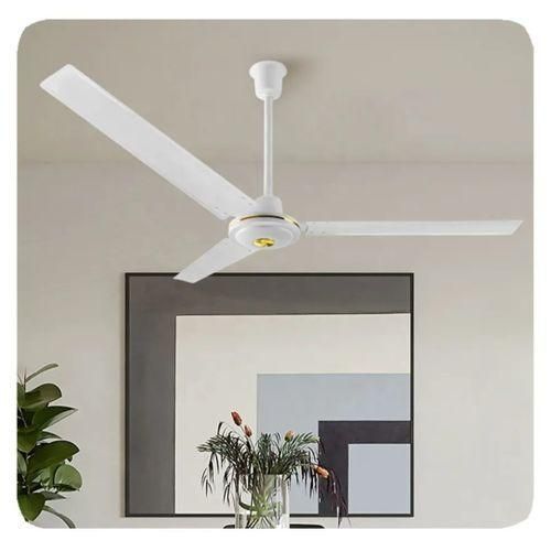 Generic Ventilateur de plafond industriel décoration  en 56 pouces- Blanc