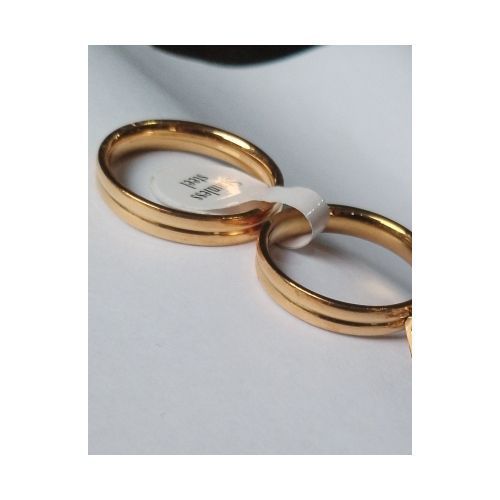 Fashion Deux Alliance De Mariage Plaqu Or Prix pas cher Jumia CI