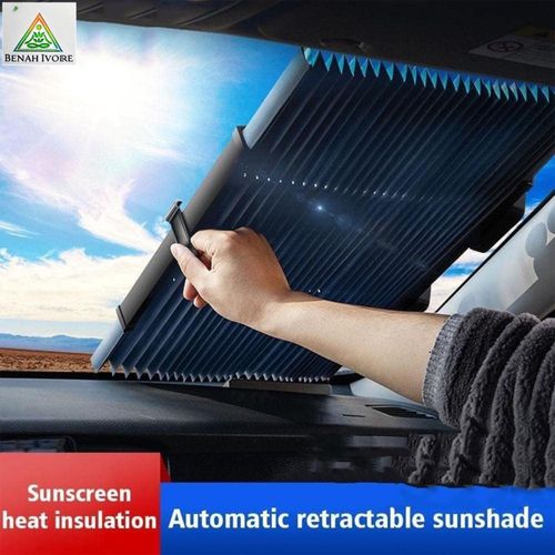 Generic pare-soleil rétractable pour pare-brise de voiture - image 2