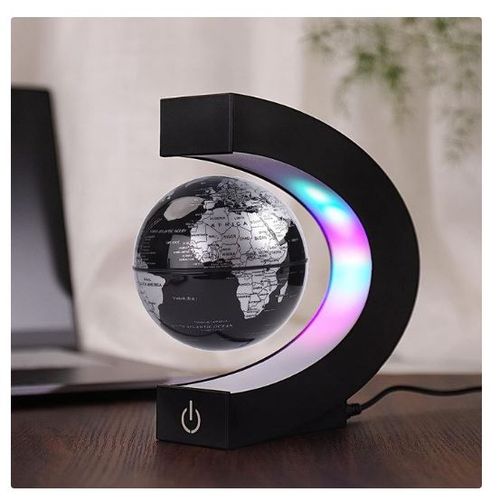 Globe Flottant Avec Lumière Led - Globe Flottant À Lévitation