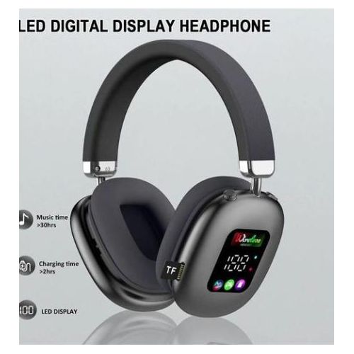 product_image_name-Generic-Casque Bluetooth Sans Fil avec Écran LED-2