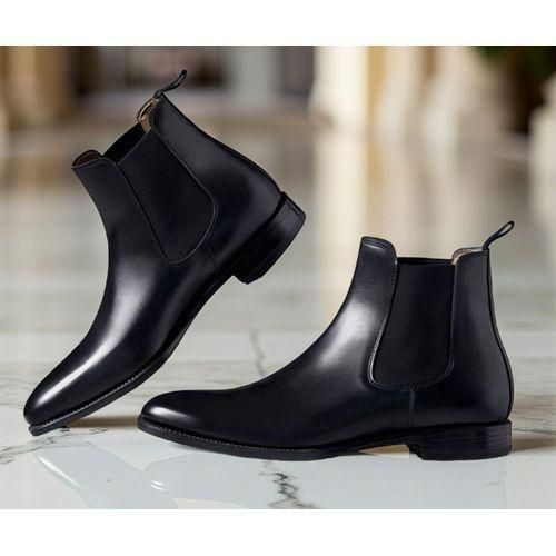 product_image_name-Generic-Soulier en cuir original / chaussures homme / soulier montant / bottines-2