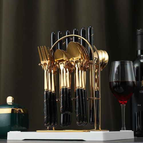 product_image_name-Generic-Ensemble couverts 25 pièces en acier inoxydable avec support Pour enfant-4