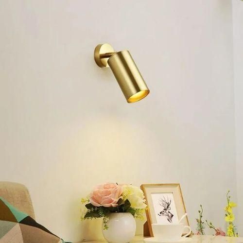 product_image_name-Generic-1 Spot LED Décoratif Pour Salon 5 W Lumière Chaude – Doré-1