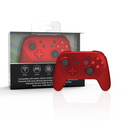 Manette Sans fil Pro pour Nintendo Switch/Switch Lite, turbo et double