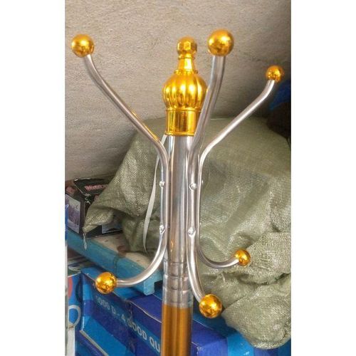 product_image_name-Generic-Crochets De Manteau, Porte Manteau Argent Et Or Arrêté 1,70.m-1