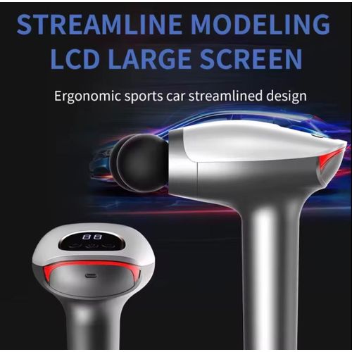 product_image_name-Generic-Pistolet de Massage Double Moteur – Massage Tissus Profonds – Soulagement Douleurs Corps Entier-6