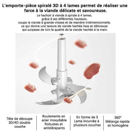 product_image_name-Generic-3L Hachoir à Viande Électrique Multifonctionnel-7