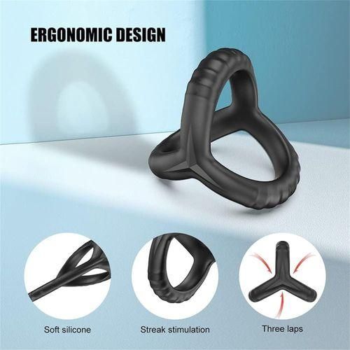 SEXTOYS Anneau de pénis pour ejaculer moins vite - image 2