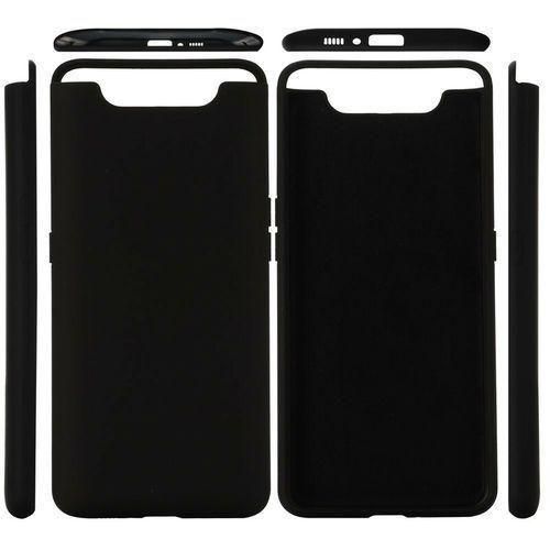 Generic Coque Silicone Compatible Pour Samsung Galaxy A80- NOIR
