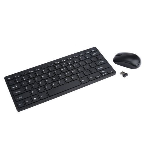 Generic Mini Clavier Sans Fil+souris Keyboard Kit - Blanc - Prix