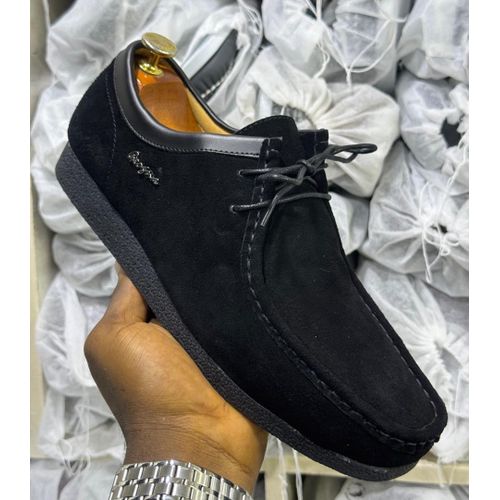 Geogra Chaussure Homme En Daim Noir Prix pas cher Jumia CI