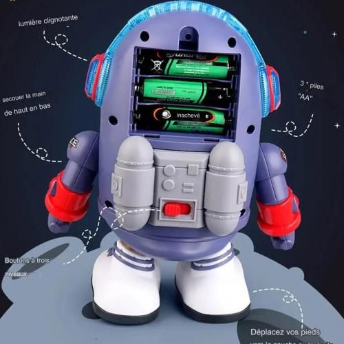 Robot parlant interactif ESTINK, jouet Robot, jouet Robot parlant pour  enfants Portable mignon enfant jouet interactif ornement cadeau  d'anniversaire 