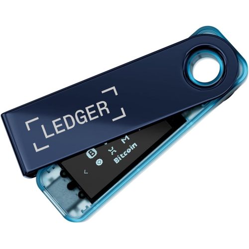 product_image_name-Ledger-Ledge r Nano S Plus (Bleu Neptune) - Le Wallet Physique pour sécuriser et gérer Vos cryptos, NFT et Tokens (Compatible Ordinateur et Android)-4