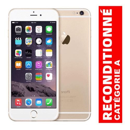 Apple IPhone 6 Plus Reconditionné - 16Go ROM +1Go RAM - Or - Prix pas cher