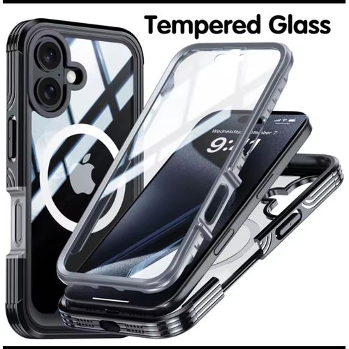 Generic Coque iphone 16 trans double VIP