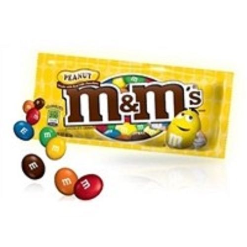 M&M'S PEANUT - Bonbons chocolat au lait et cacahuètes - Grand
