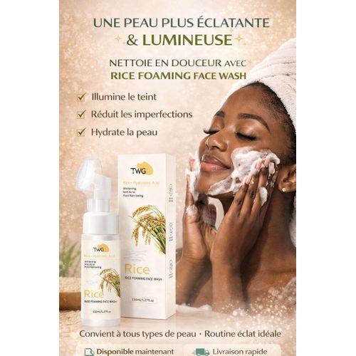 product_image_name-Generic-Nettoyant Moussant Pour Le Visage à Base de Riz-1