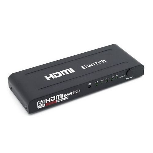 Switch HDMI jusqu'à 4K avec 5 sorties et Télécommande, Splitter / Switch  HDMI