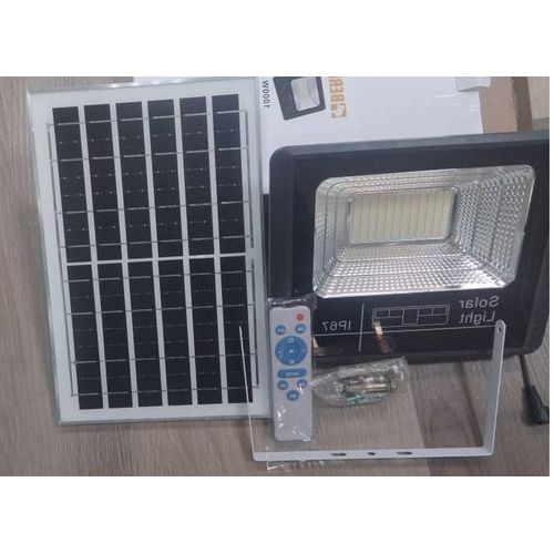 product_image_name-Generic-Projecteur solaire avec panneau et télécommande  1000W-1