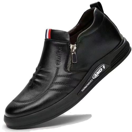 product_image_name-Fashion-Chaussures en cuir pour hommes, mocassins, chaussures décontractées, à enfiler, mocassins d'affaires, chaussures habillées-1