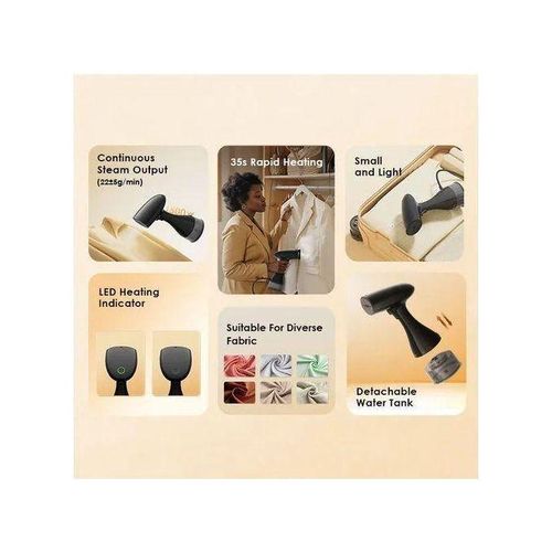 product_image_name-Generic-Défroisseur à Vapeur Portatif  1500 W de qualité-24 mois de garantie-2