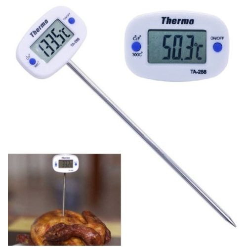 Generic Thermomètre Numérique Digital Cuisine , TA 288 Noir Viande, Huile,  Lait, BBQ Et Eau Chaude Alimentaire - Prix pas cher
