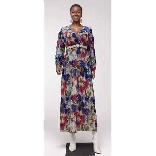 ACE Robe Longue elegante En Mousseline De Soie Florale Pour Femmes Prix pas cher Jumia CI