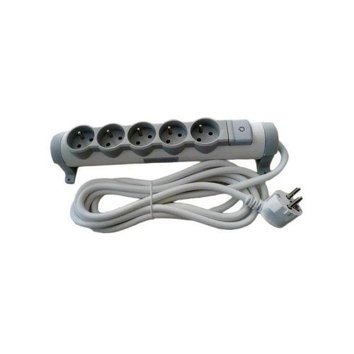 Generic Rallonge Multiprise 5 Prises Parafoudre NB