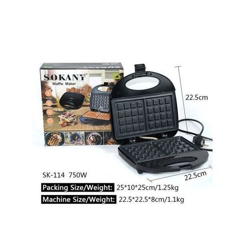 Sokany Appareil à PANINI - 750W - Noir - image 2