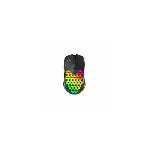 Souris RGB sans fil Porodo Gaming 9D 10000 DPI batterie