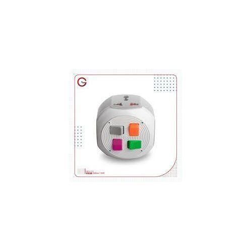 Generic Mini Prise Avec 4 Prise Et 4 Interrupteur