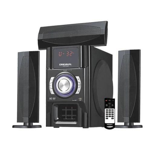 Generic Haut Parleur Chaine HIFI Multimedia Bluetooth  Très Puissance - image 2