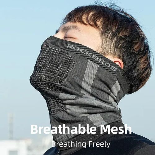 Cagoule respirante en soie glacée pour hommes, Protection UV, Bandana de  cyclisme, masque facial anti-poussière, écharpe de cou d'extérieur