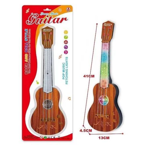 Generic Guitare Musicale Lumineuse pour Enfant – 41 cm - image 2