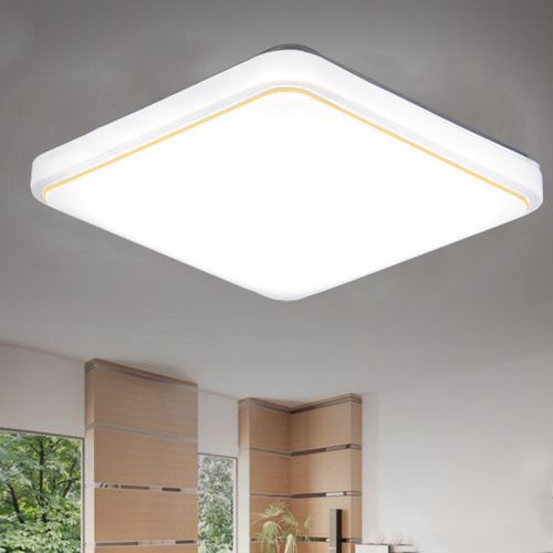 Lampe LED plafonnier moderne pour chambre séjour, 2 modèles