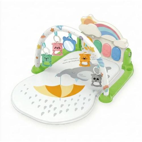 product_image_name-Generic- Tapis d'éveil multifonction en plastique avec harmonium, piano lumineux et musical, et barrière de sécurité-2