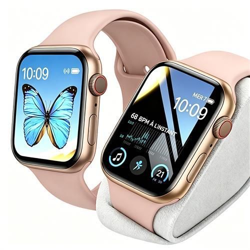 Generic Montre connectée entièrement tactile, appels Bluetooth, compatible iOS et Android