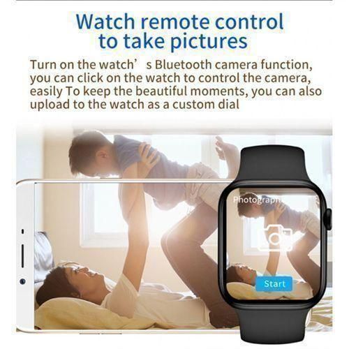 Generic Montre connectée entièrement tactile, appels Bluetooth, compatible iOS et Android - image 6