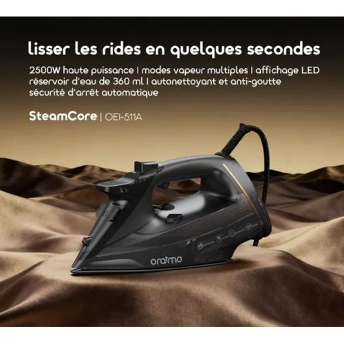 Oraimo SteamCore Fer à repasser électrique haute puissance 2500W - image 2