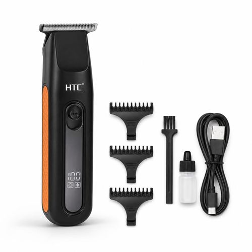 Htc  Tondeuse de finition rechargeable – Écran LED