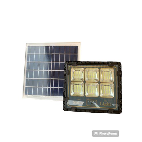 PROJECTEUR LED 150W AVEC UN PANNEAU SOLAIRE SOLAR LIGHT