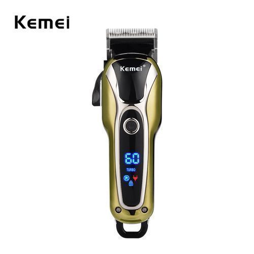 product_image_name-Kemei-Tondeuse Electrique Rechargeable  Cheveux Et Barbe Pour Hommes Et Enfants --1