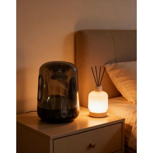 Generic Bluetooth Speaker, Portable Wireless Bluetooth Speaker with Colorful Lights - image 2