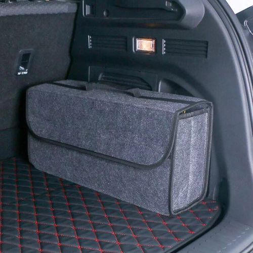 Generic Boîte De Rangement Pour Coffre De Voiture De Grande Capacité Et  Automatique, Cuir Pliable - Prix pas cher